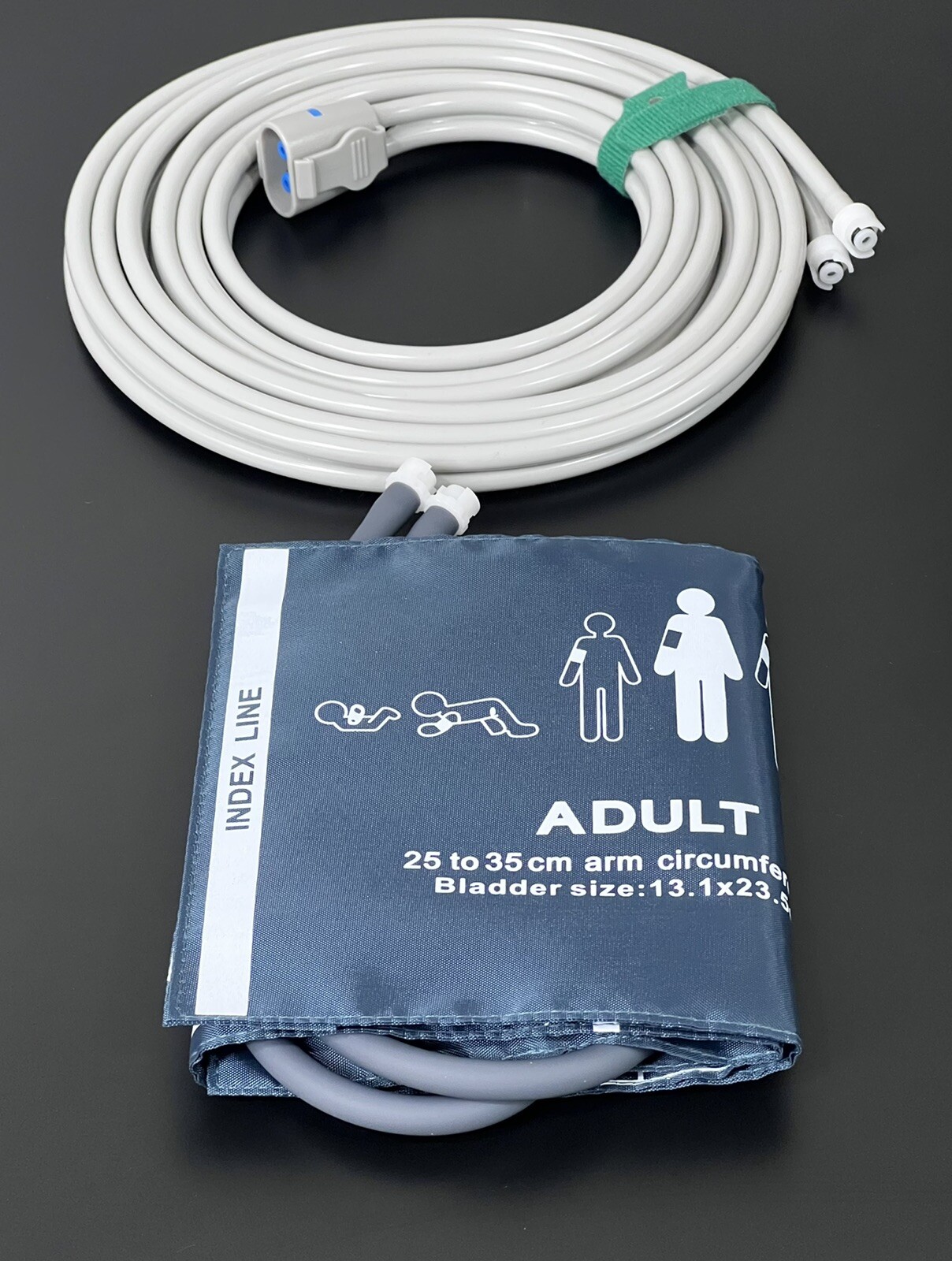 GE Carescape VC150 NIBP Bundle – Air Hose & Cuff – Ship Same Day