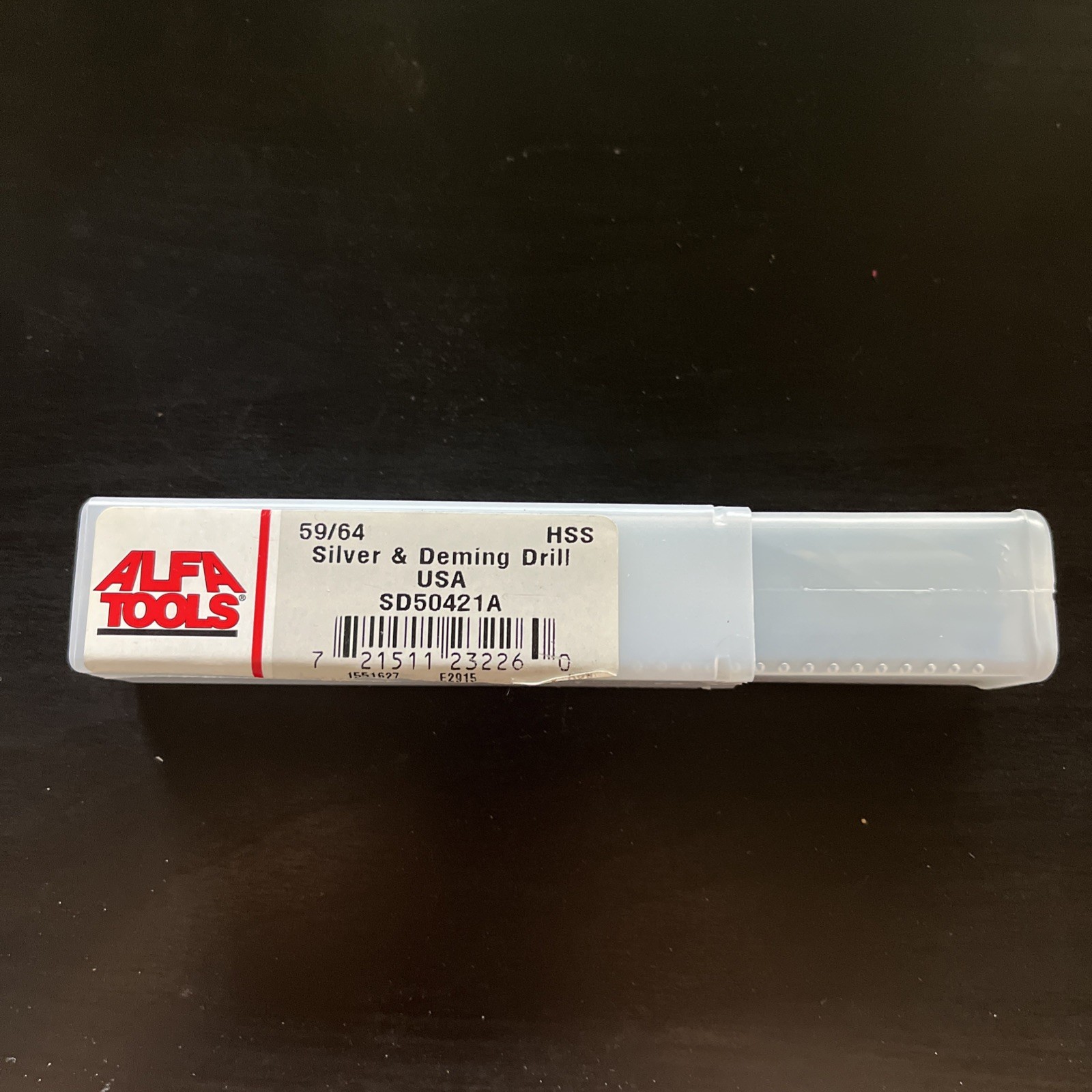 Alfa Tools 59/64 Silver And Deming Drill