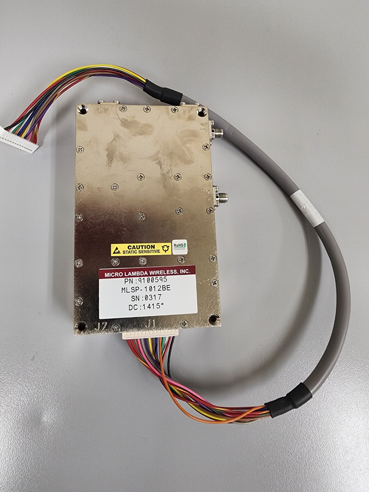 Micro Lambda MLSP-1012BE Low Noise Synthesizer