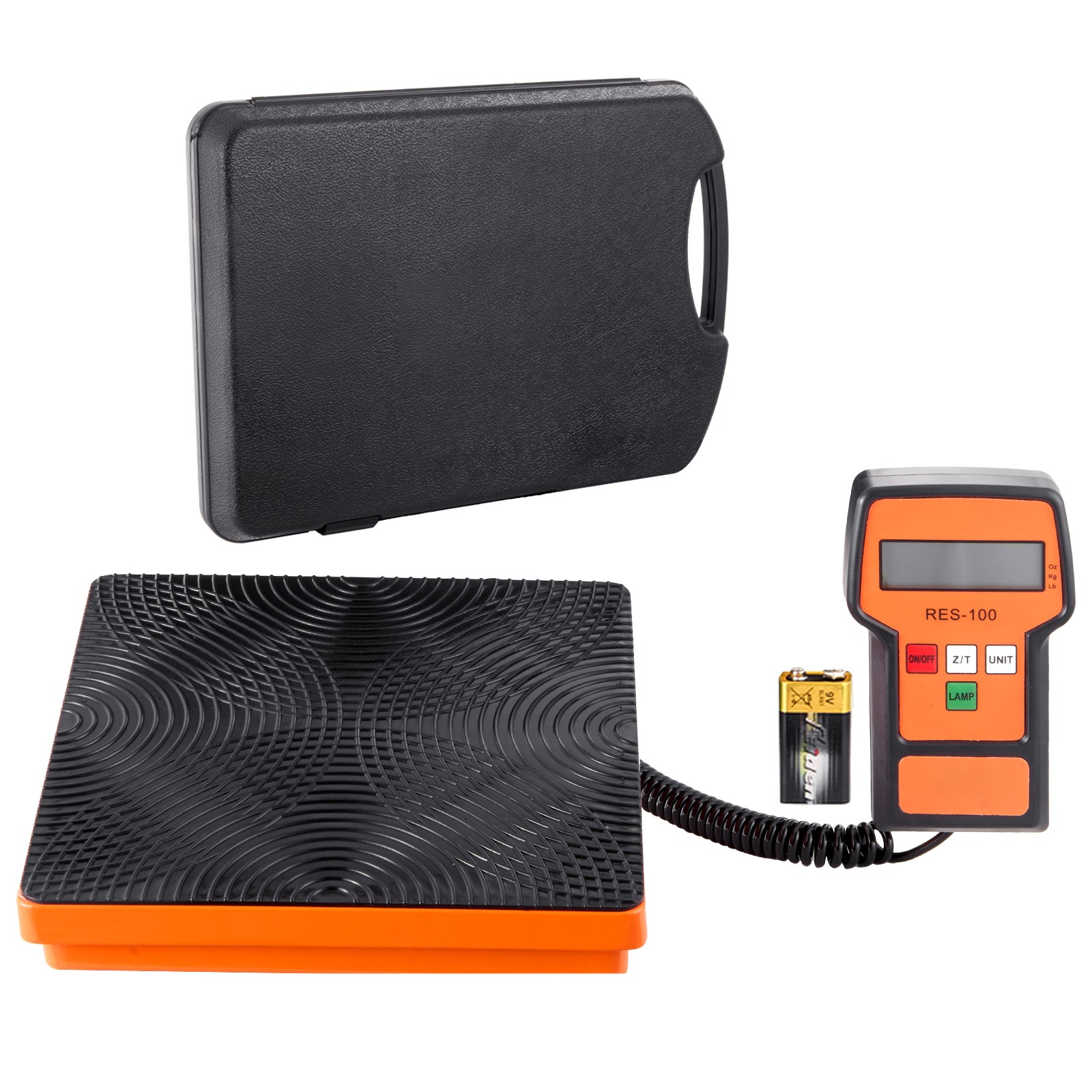 Uimoso Electronic Digital Refrigerant Charging Freon Weight Scale 110LB for HVAC