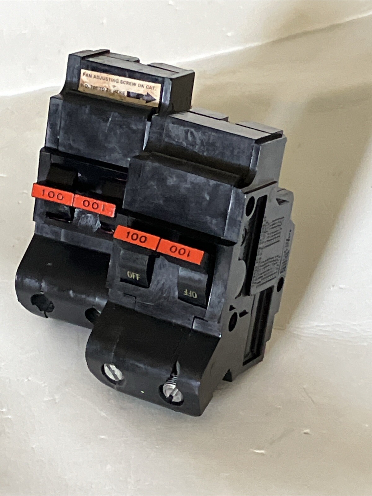 FEDERAL PACIFIC NA2100 2 Pole 100 AMP NA Stab-Lok MAIN FPE NA2P100 2PNA100