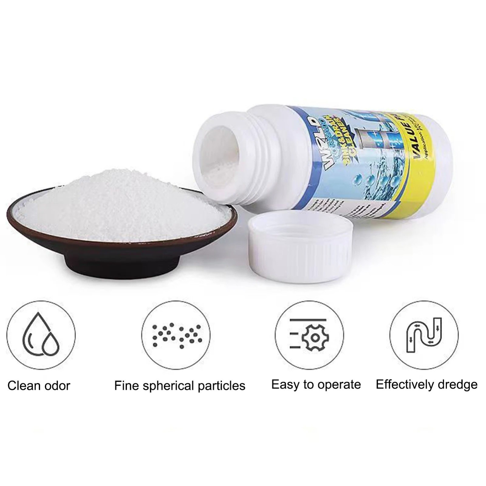 2 Pcs Sink and Drain Cleaner Wild Tornado Pipe Dredge Drain Cleaner