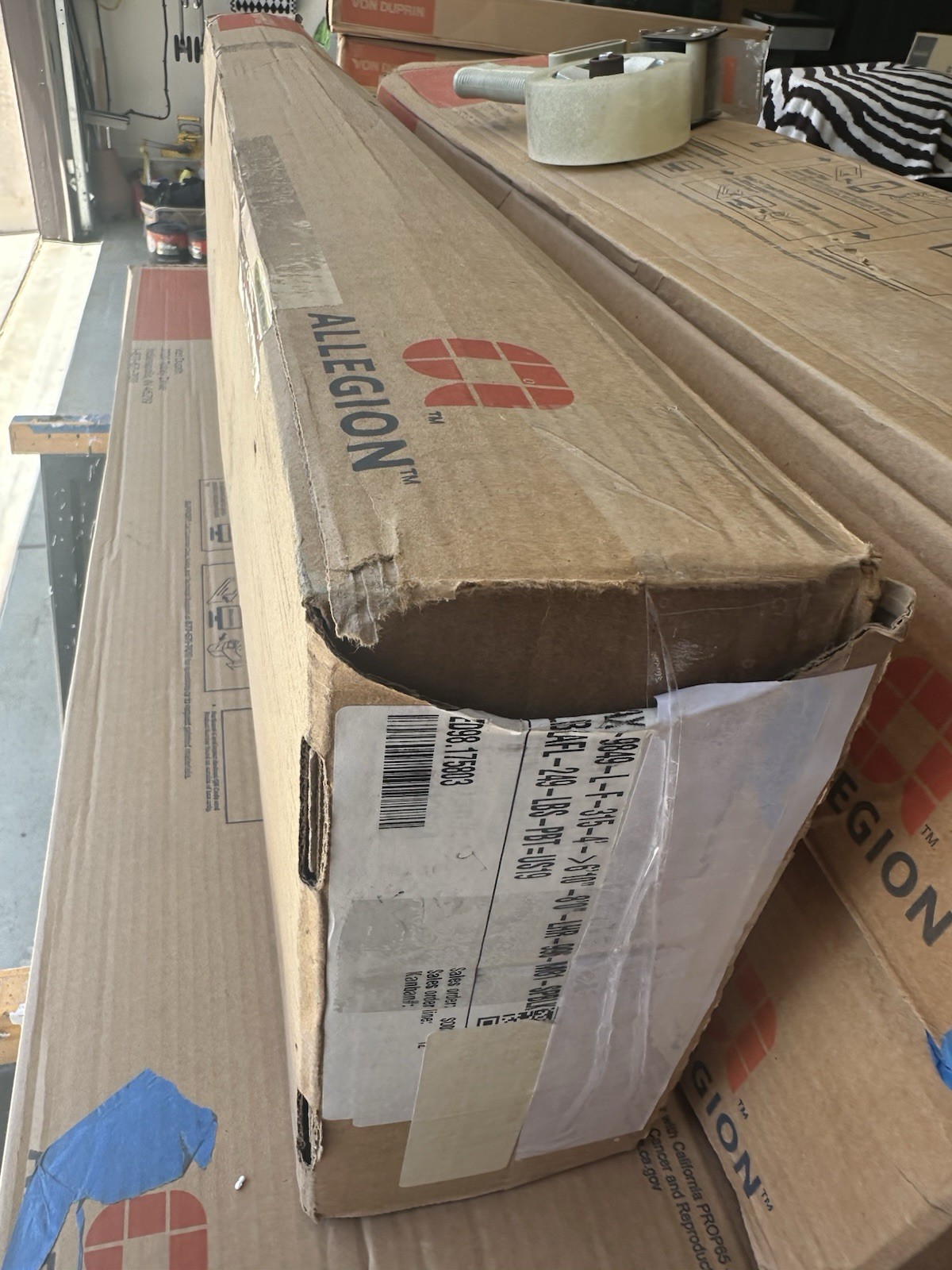VON DUPRIN AX 9849 L F 315 4’ 6’10”-8’0” LHR 996 -M81 SPBLK LBLAFL 249LBS PBT