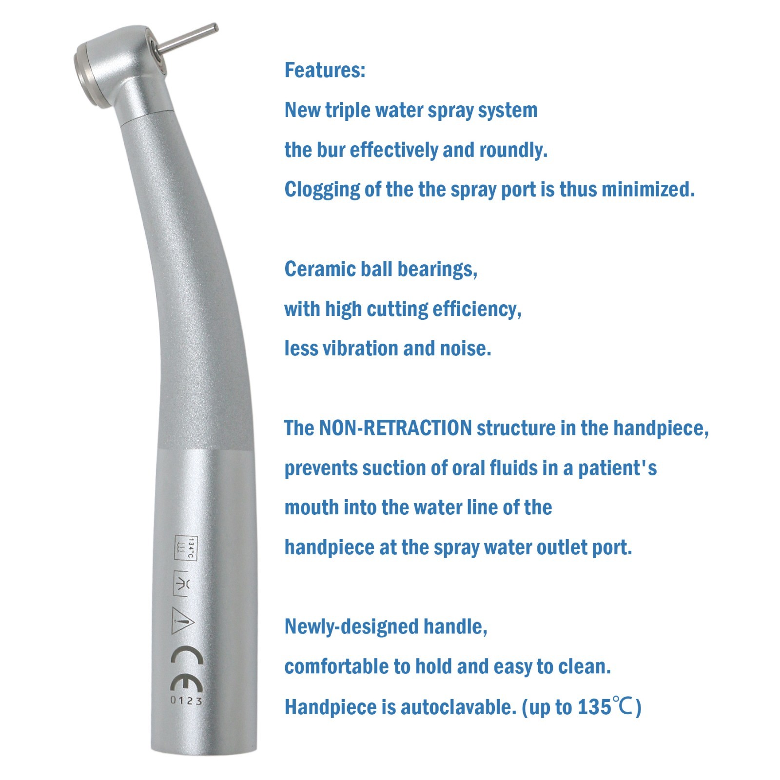 5pcs BEING Dental High Speed Handpiece Mini Head KaVo MULTIflex Coupling Lotus