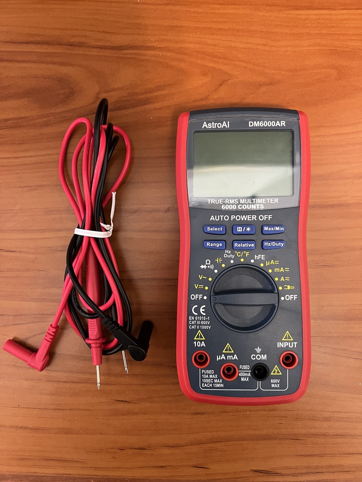 AstroAI Digital Multimeter – Compact Analyzer for AC/DC Voltage & Current