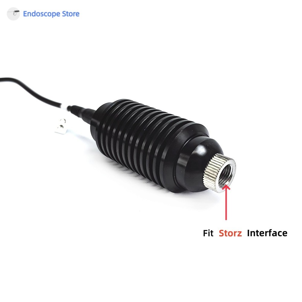 Medical Handheld Endoscope Cold LED 10W Light Source No Battery