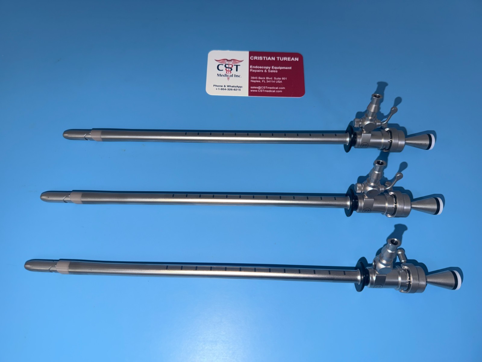 Storz 27040A0 Resectoscope Sheath 27 Fr. & 27048CO Deflecting Obturator 27/28 Fr