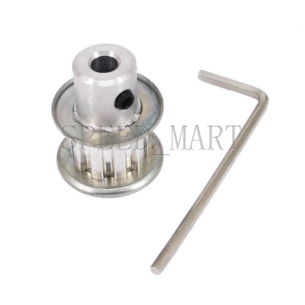 XL Type XL10T Timing Belt Pulleys 10 Tooth 5mm 6mm 6.35mm Bore for Stepper Motor