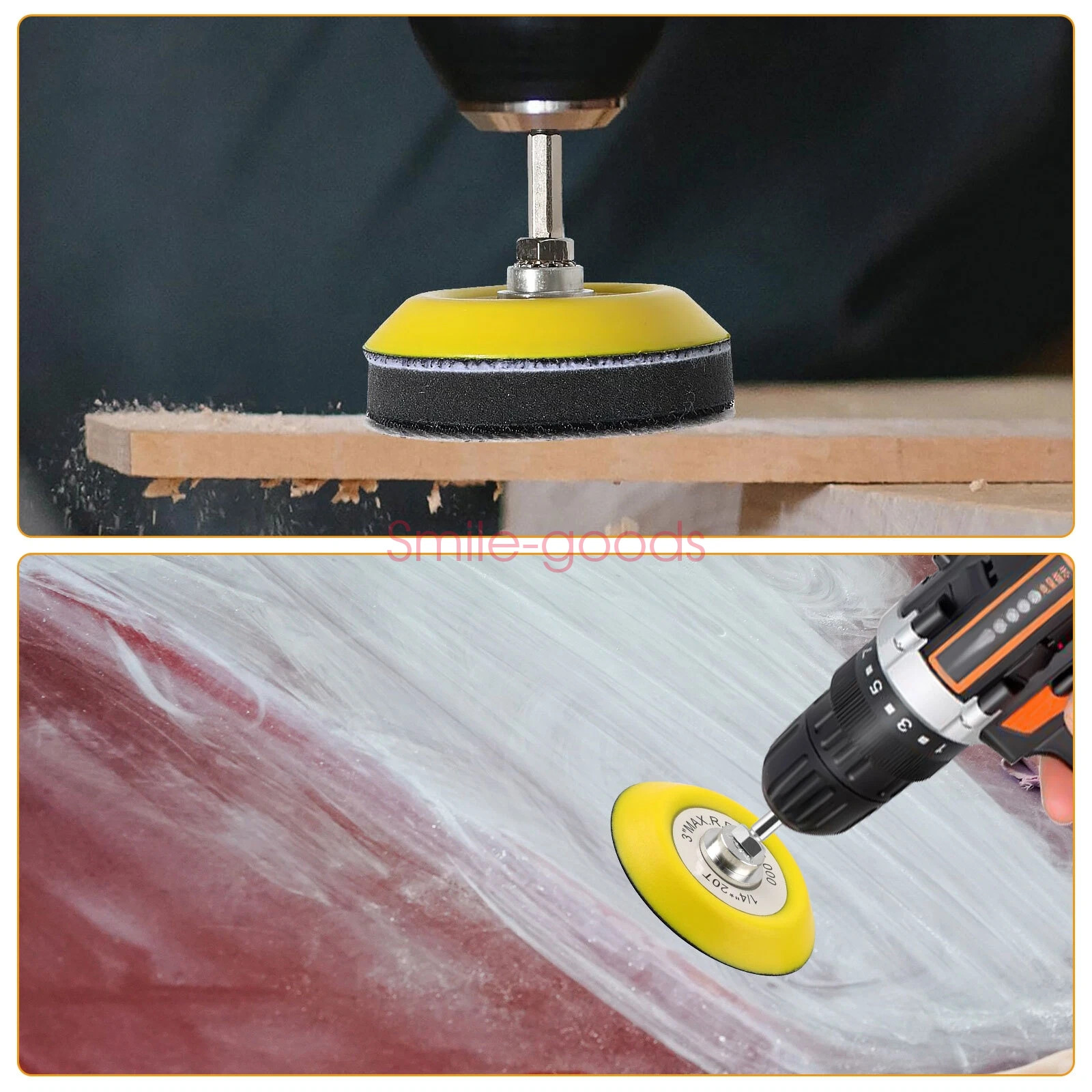 133pcs 3 Inch Sanding Disc Kit, 60-10000 Grit Wet Dry Hook & Loop Sandpaper Pads