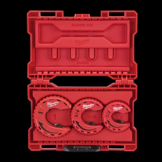 Milwaukee Close Quarters 3 Pc Tubing Cutter Set- 48-22-4263 – New-W/Hard Case