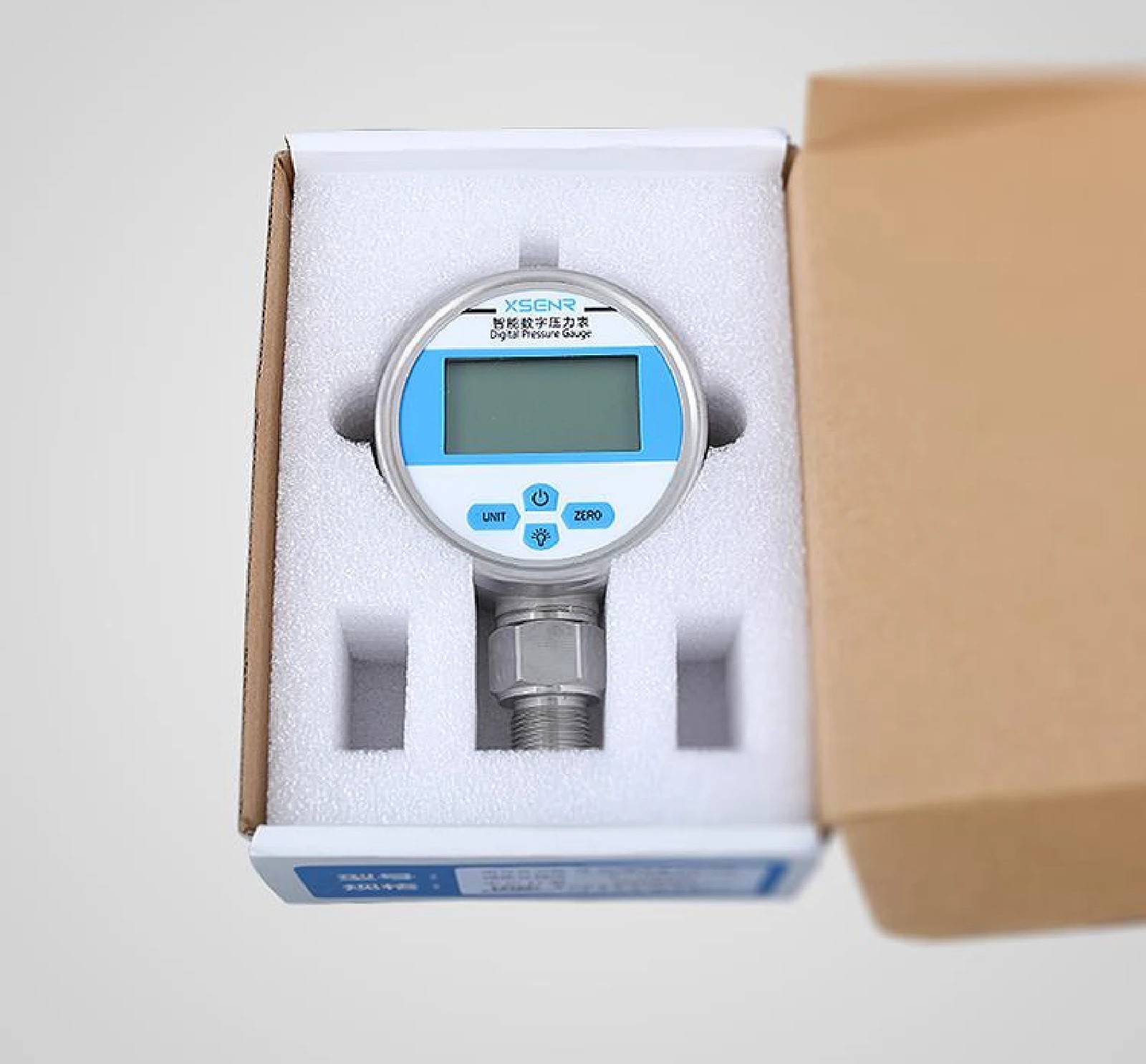 Smart Digital Pressure Transmitter 4-20mA RS485 Gauge Sensor G1/2 Stainles Steel