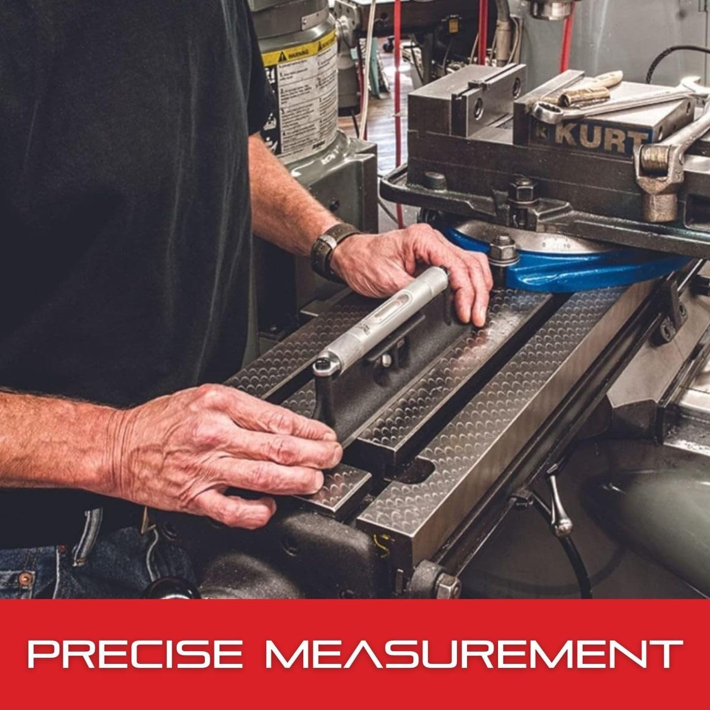 Professional-Grade 6″ Machinists Level with Cross Vial – Exact Measurements