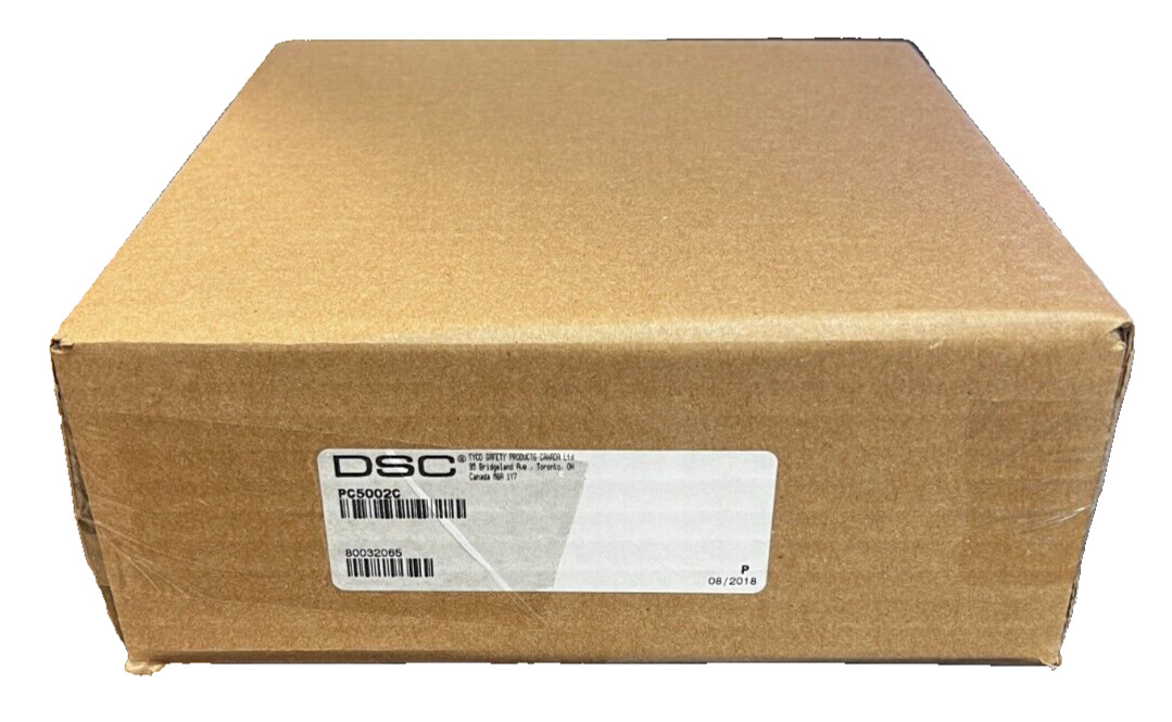 DSC PC5002C Burglar Alarm Metal Enclosure