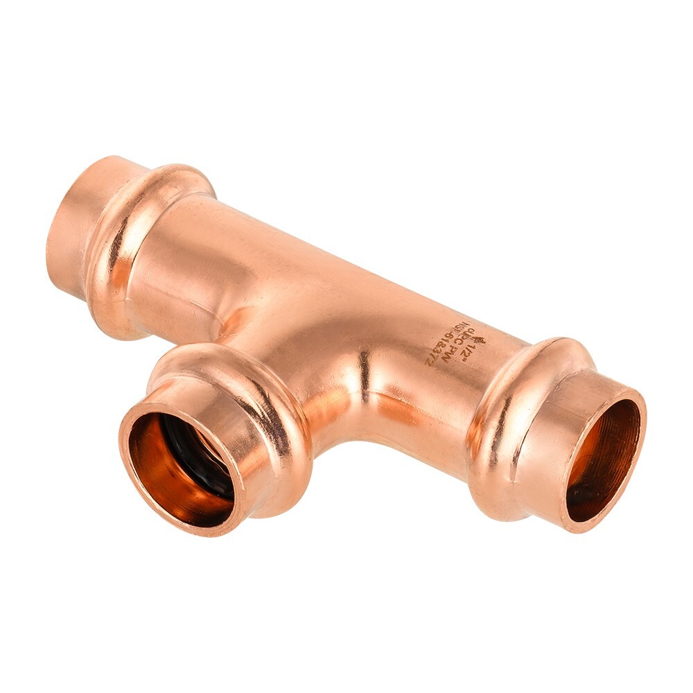 10 PCS EFIELD 1/2 » Press Fit Equal Tee For Copper Tube, No Lead , Pro Pack