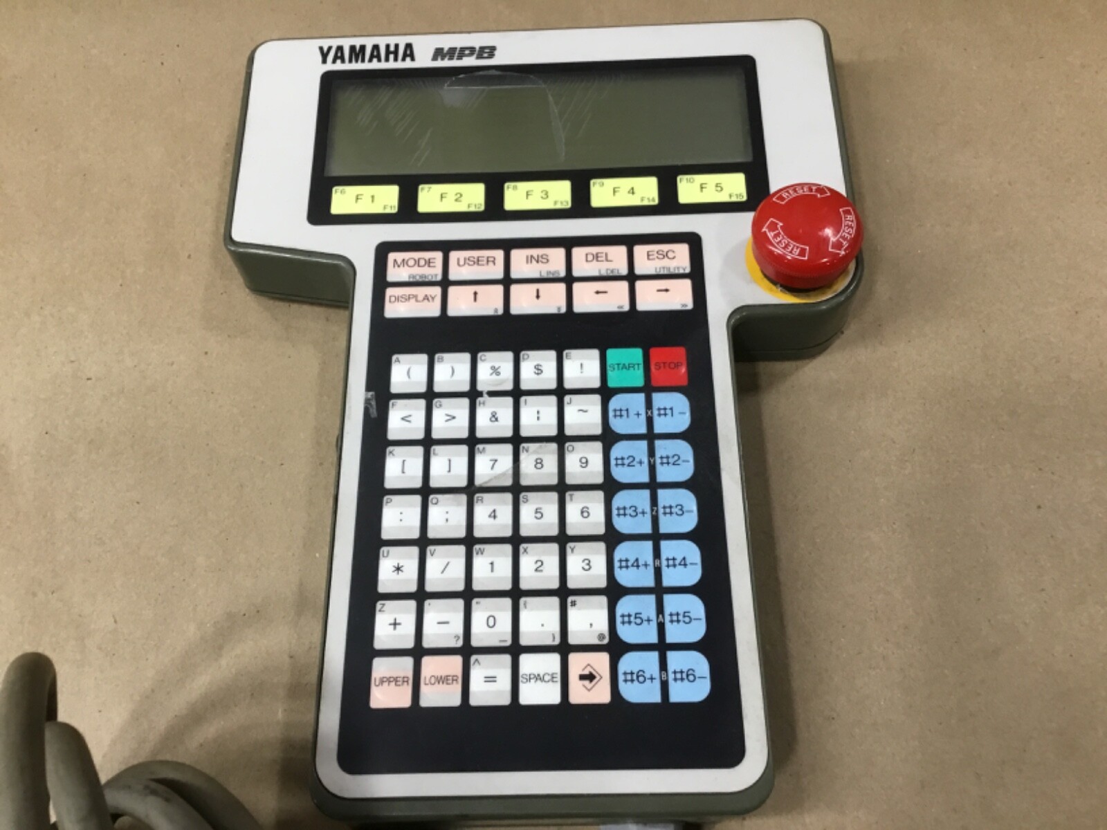 Yamaha MPB-126 Teach Pendant Controller Cut Cord #43H38RM
