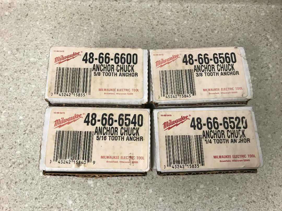 Milwaukee (48-66-6600), (48-66-6540), (48-66-6560), (48-66-6520) (Set of 4)