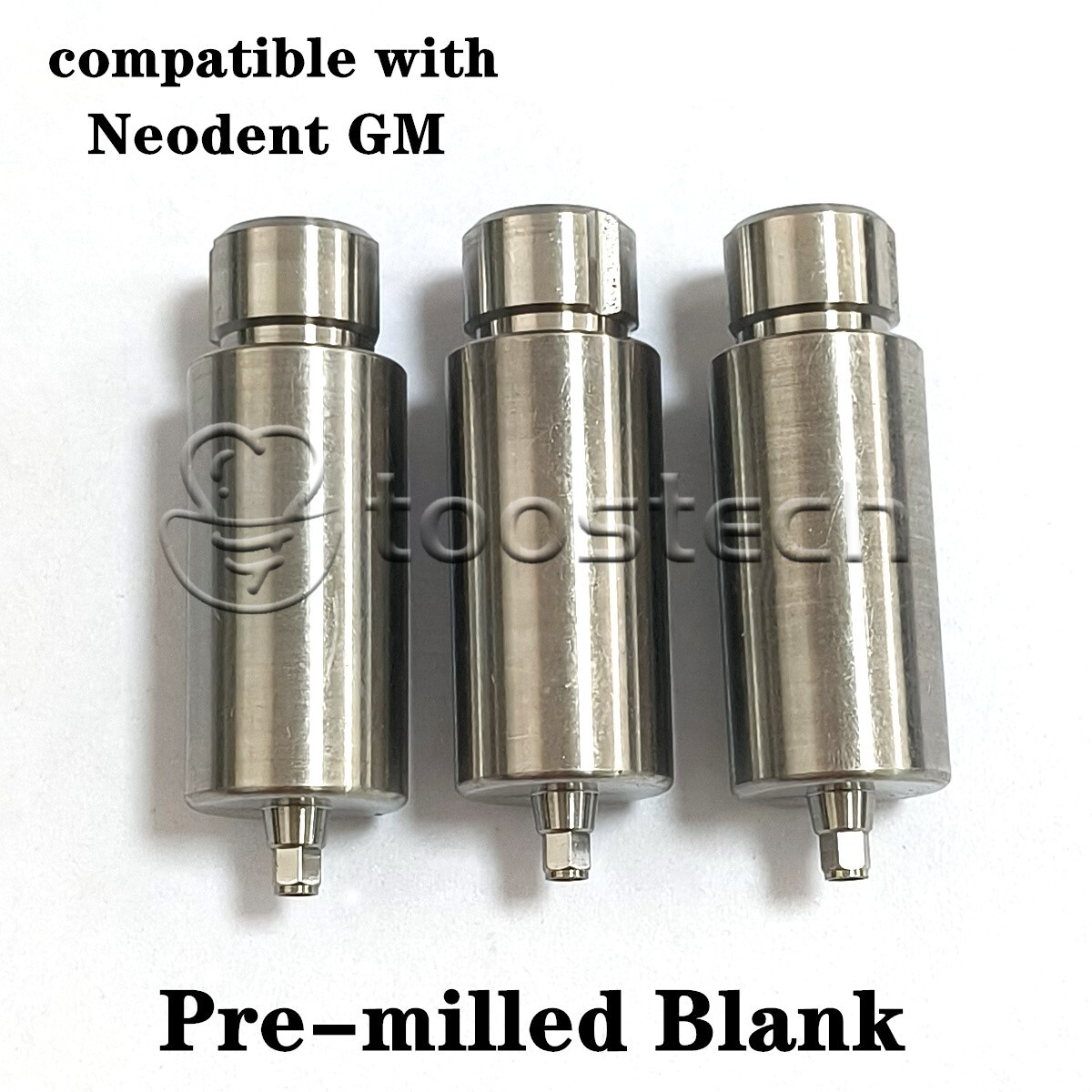 10 pcs titanium pre-milled compatible with Neodent GM ARUM type platfom Regular