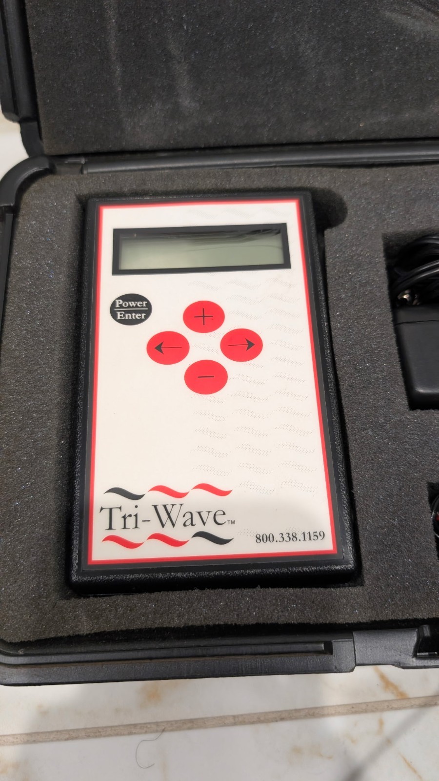 Frontier Medical Tri-Wave TENS Unit CS3101 for Physical Therapy w/ Accessories