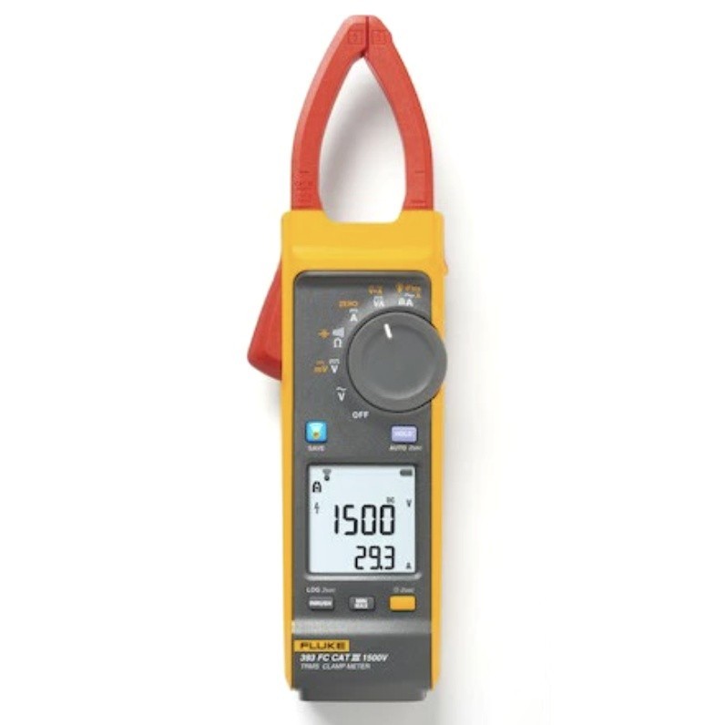 Fluke 393 FC Solar Clamp Meter, Digital, Clamp On, 1.3″Jaw Cap Brand New Fedex
