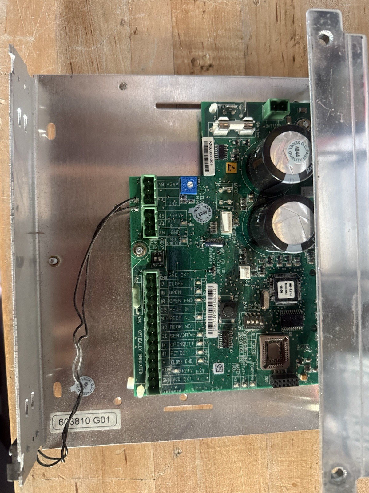 KM603800G01 24V 6.3A Control Board for Wittur Elevator Door Operator