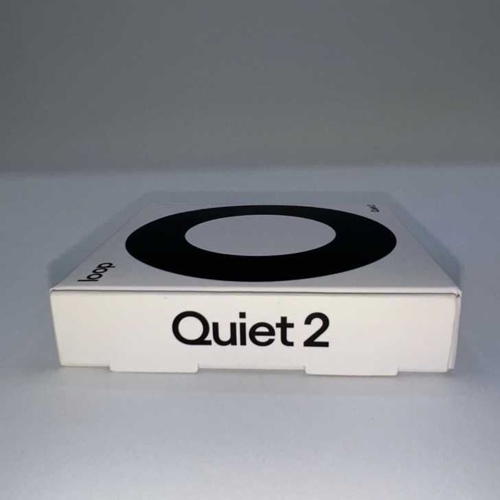 Loop Quiet 2 Noise Reduction Earplugs 14/24 Black