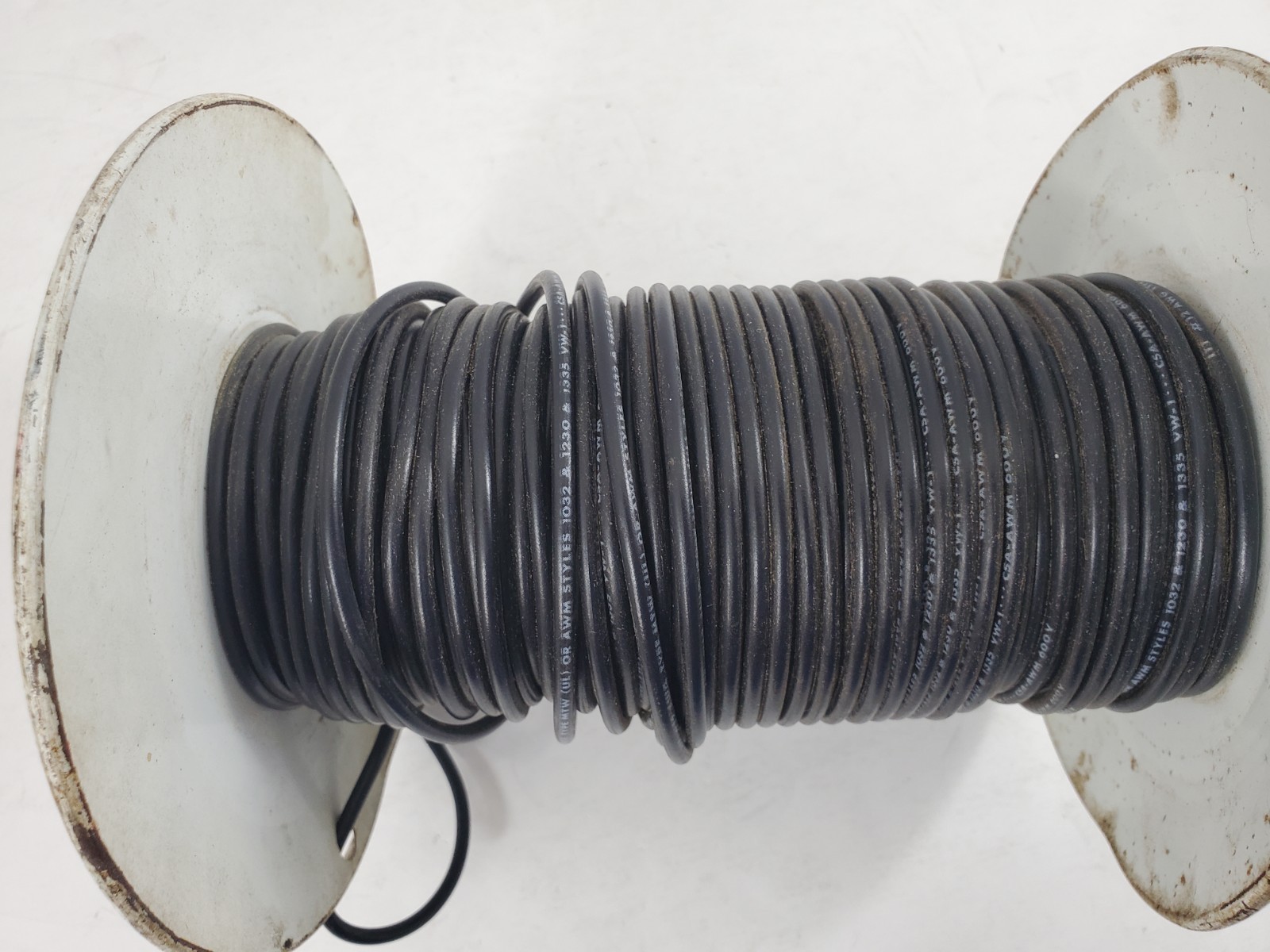 9772-14 Open Box ITT Royal Product Black 12 1/32 Wire 4-1/2 lbs On Spool USA