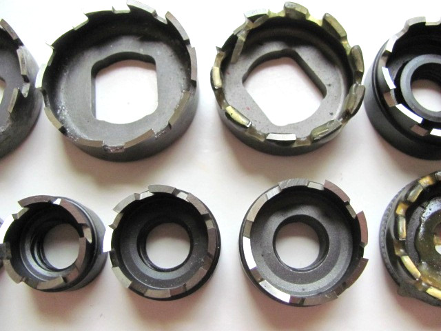 HOUGEN ROTABROACH ROTO CUTTERS, HOLE CUTTERS LOT OF 14, MOSTLY NEW, A FEW USED