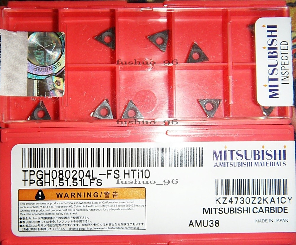 10Pcs Brand New HTI10 Mitsubishi TPGH080204L-FS Nc Blade qq