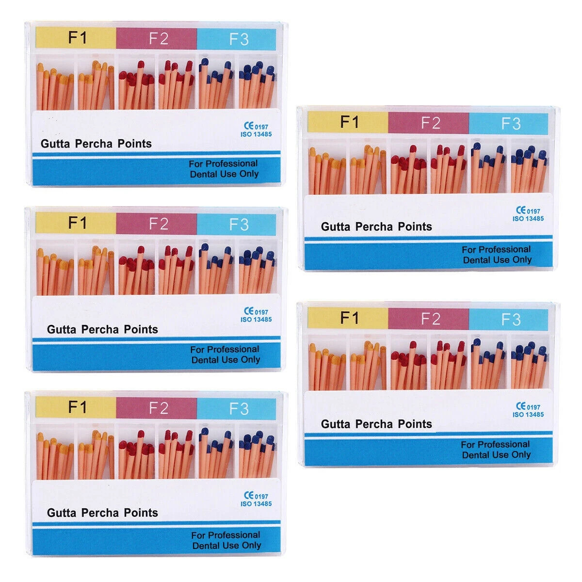 Dental Endodontic Root Canal Absorbent Paper Points/Gutta Percha Points #15-40