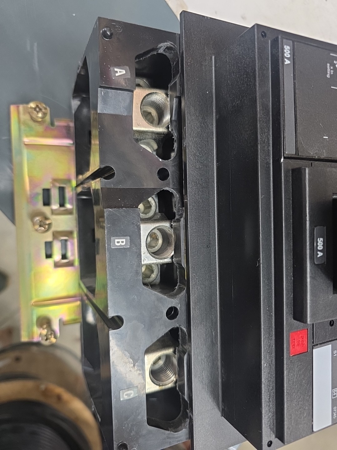 Square D MGA36500 I-Line Circuit Breaker 500A 3P 600V MGA 500 Amp 3 Pole