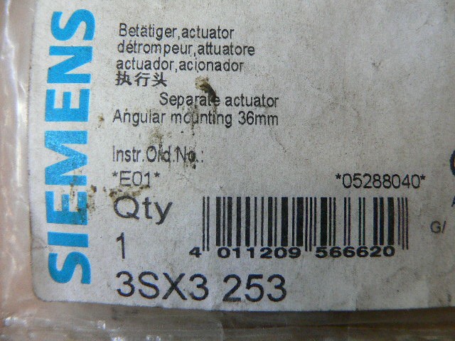 Siemens 3Sx3 253 Left-Right And Up-Down Coded Key
