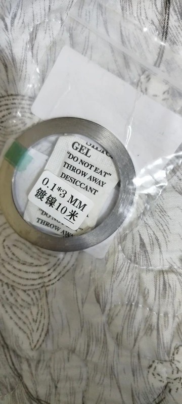 Nickel Plated Strip 18650 Battery Connector Plate 0.1mm 0.2mm Spot Welding Sheet