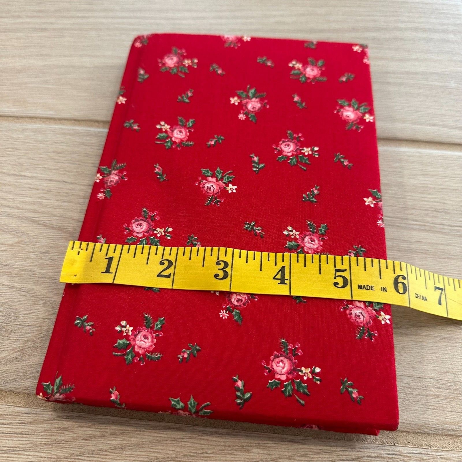 Anything Book Red Rose Print Journal