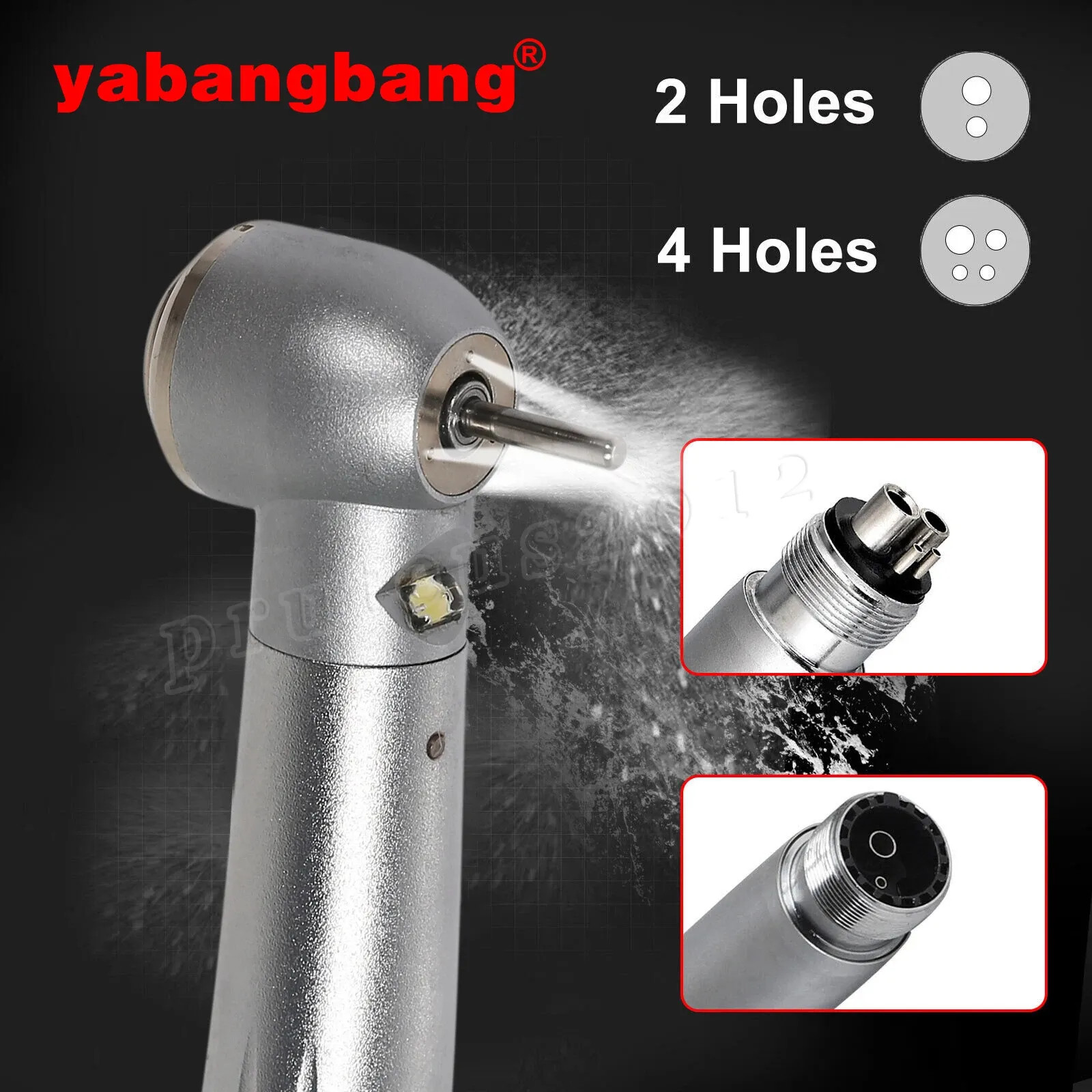 NSK Style Dental Fiber Optic LED E-generator High Speed Handpiece 2 Hole /4 Hole