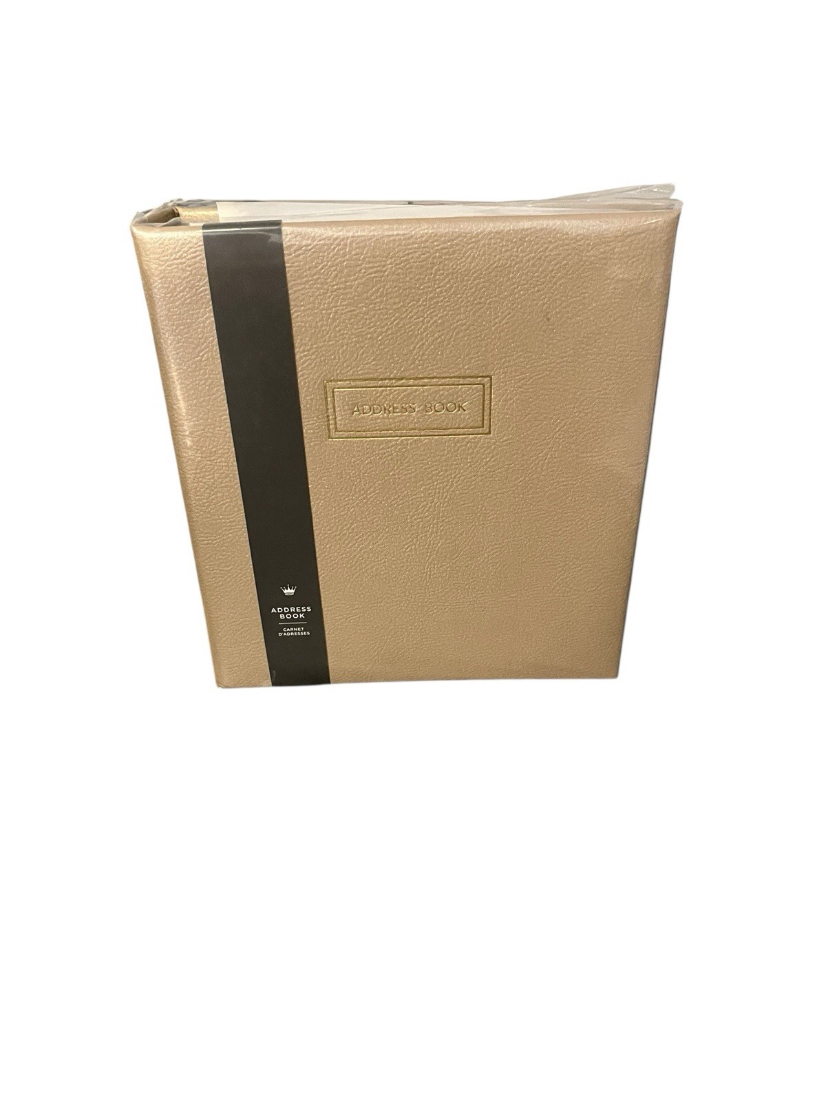 Hallmark Traditional Address Book Faux Leather Ringbound Divided Tabs Sections