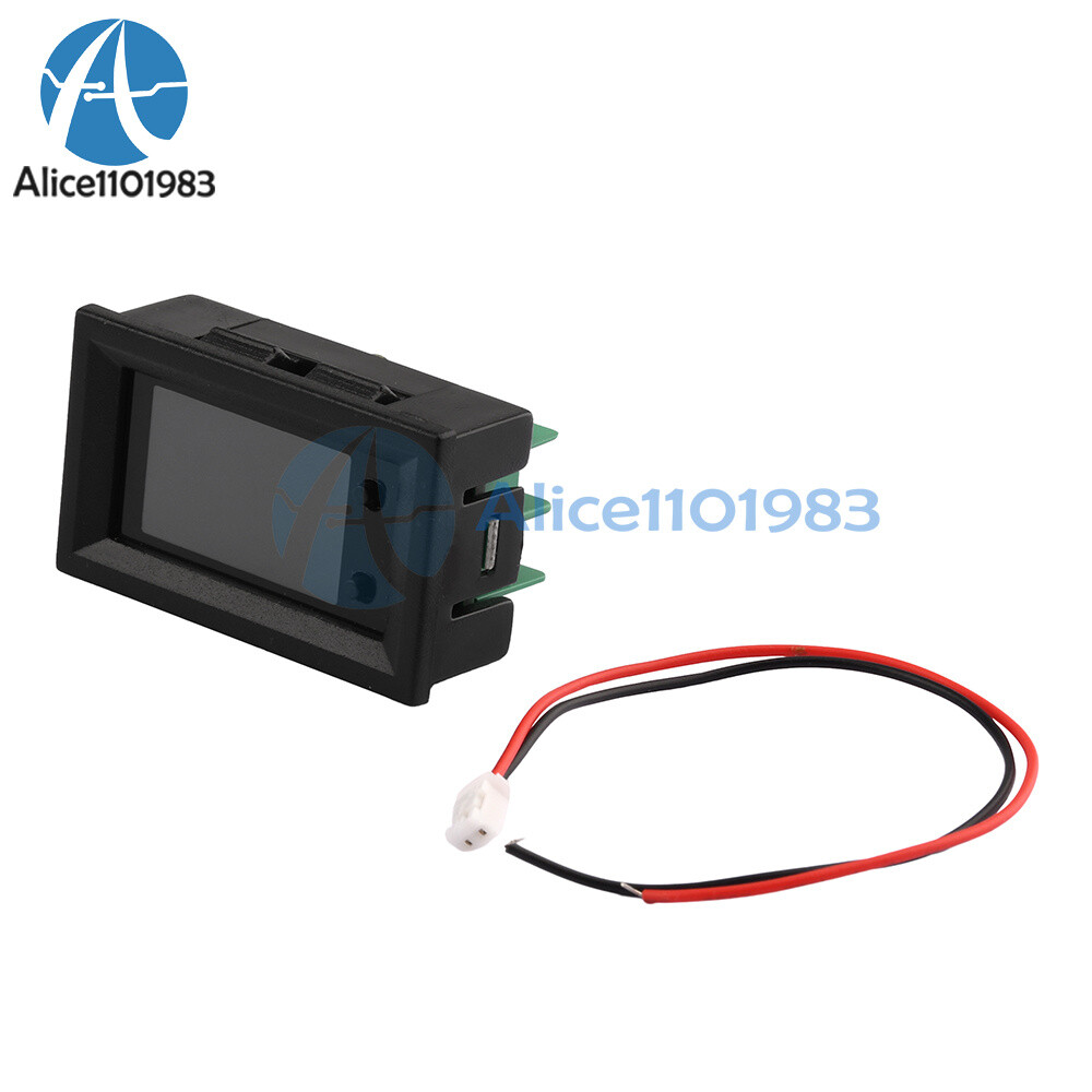 DC 7-200V 20A 1.14″ HD IPS LCD Screen 8-in-1 Multi-function Power Voltage Meter