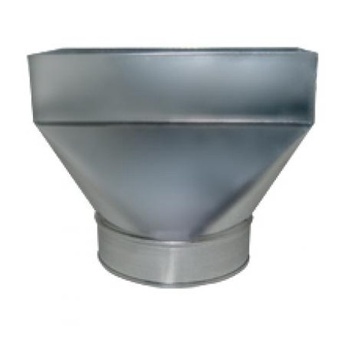 SOUTHWARK METAL 27R6105 Straight Boot 5″ Dia 30 Ga Steel 10″ L 6″ W