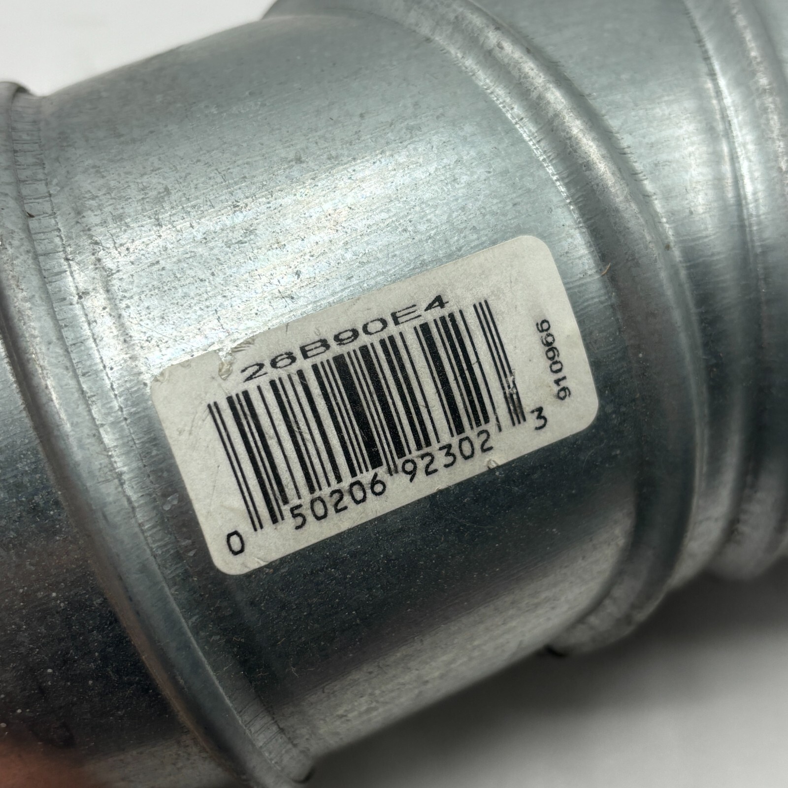 Master Flow 26B90E4 90-Degree Round Adjustable Elbow 8 In. 26-Gauge🔔