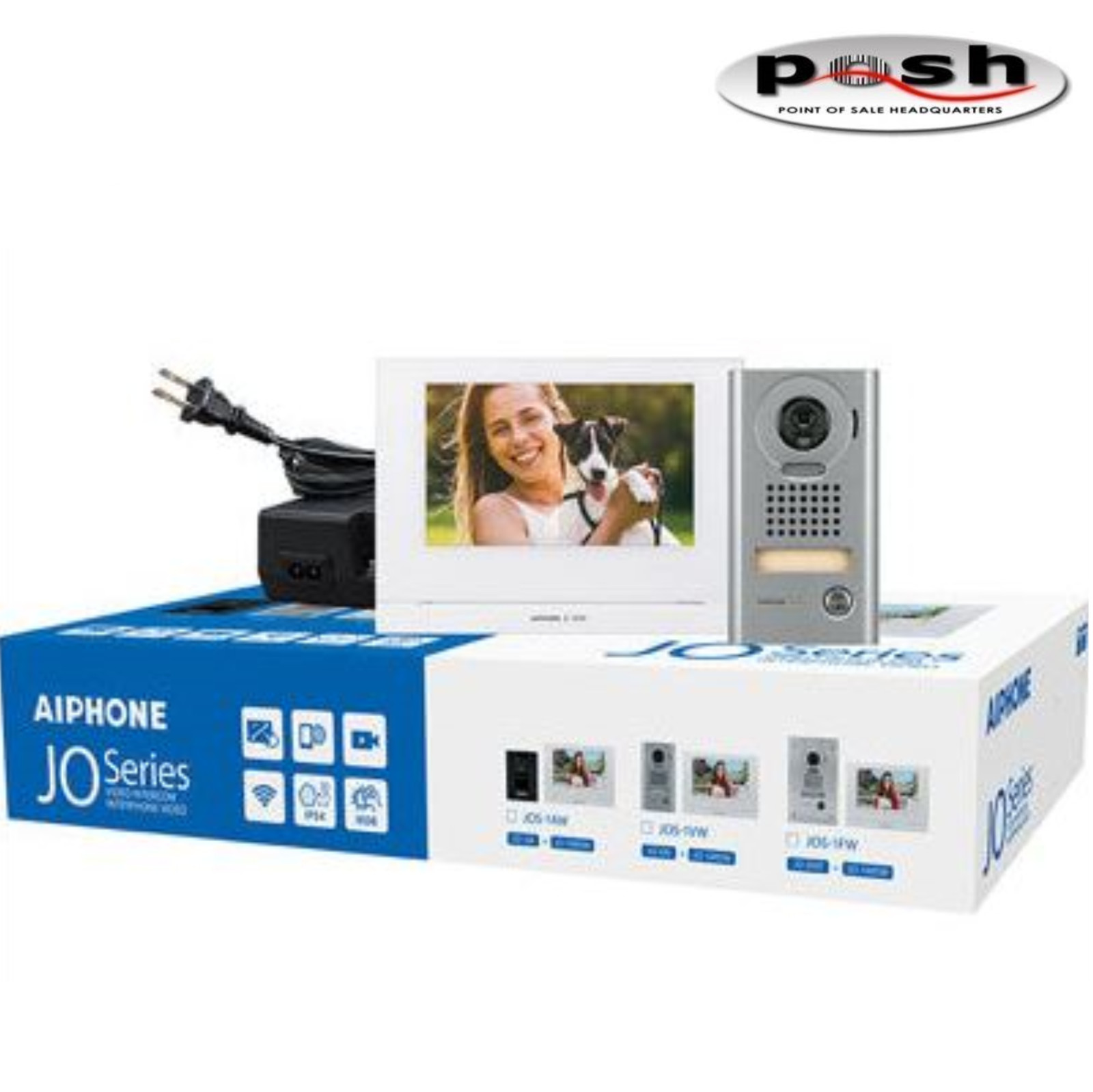 NEW Aiphone JOS-1VW 7″ Video Intercom Kit w/ Mobile App Monitor *With Warranty*