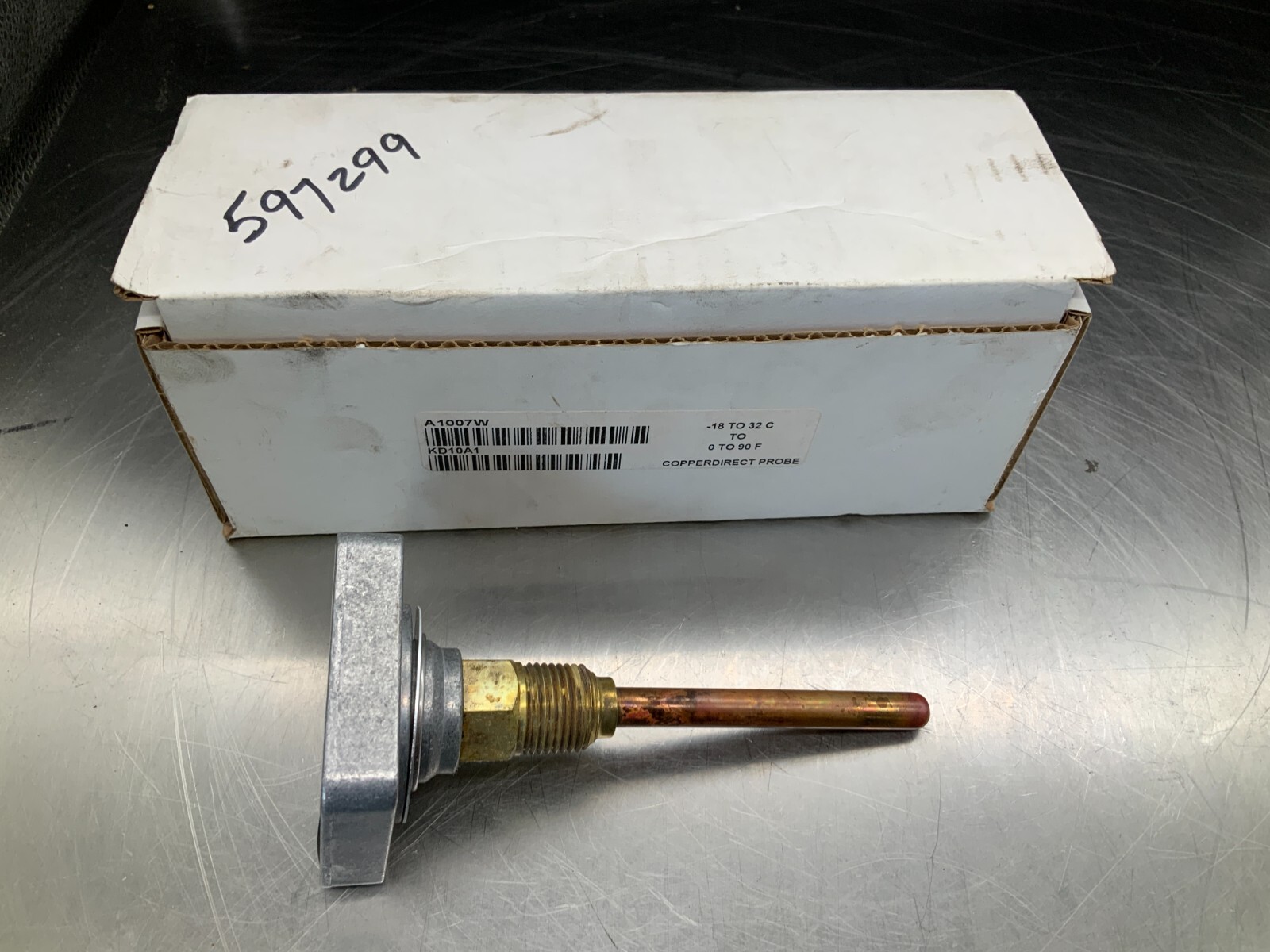 Asco KD10A1 Temperature Switch 0-90 Degrees F