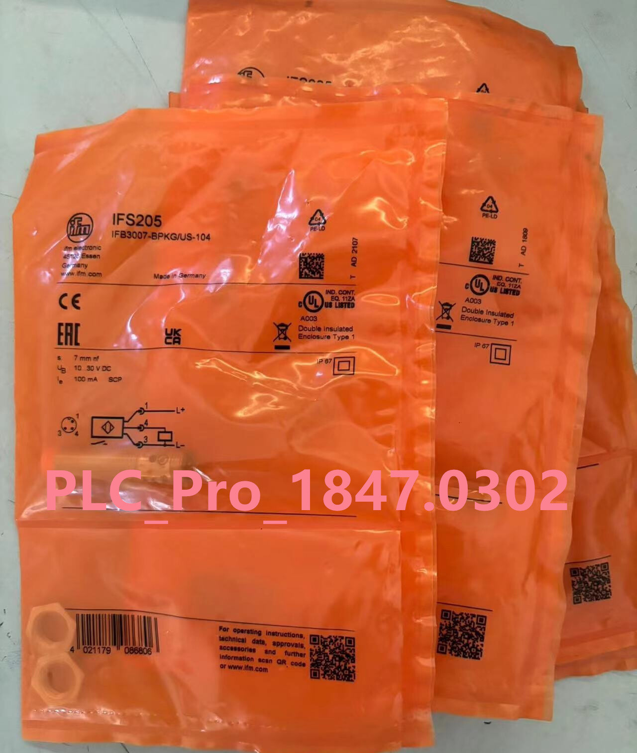 IFS205 1PCS Brand New IFM IFS205 Sensor&Proximity Switch Fast delivery