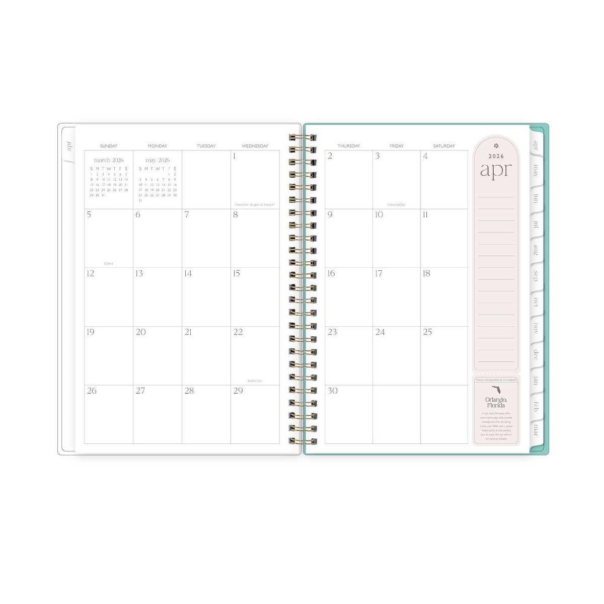 Rhi James for Blue Sky Weekly/Monthly Planner Notes (15 Month) 5.875″x8.625″