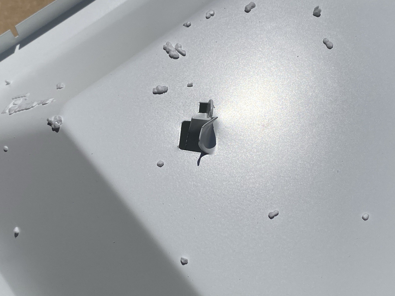 *DMGED* 24″ x 24″ Steel T-Bar Drop Ceiling Lay in Air Supply Diffuser w/ 6″ Neck