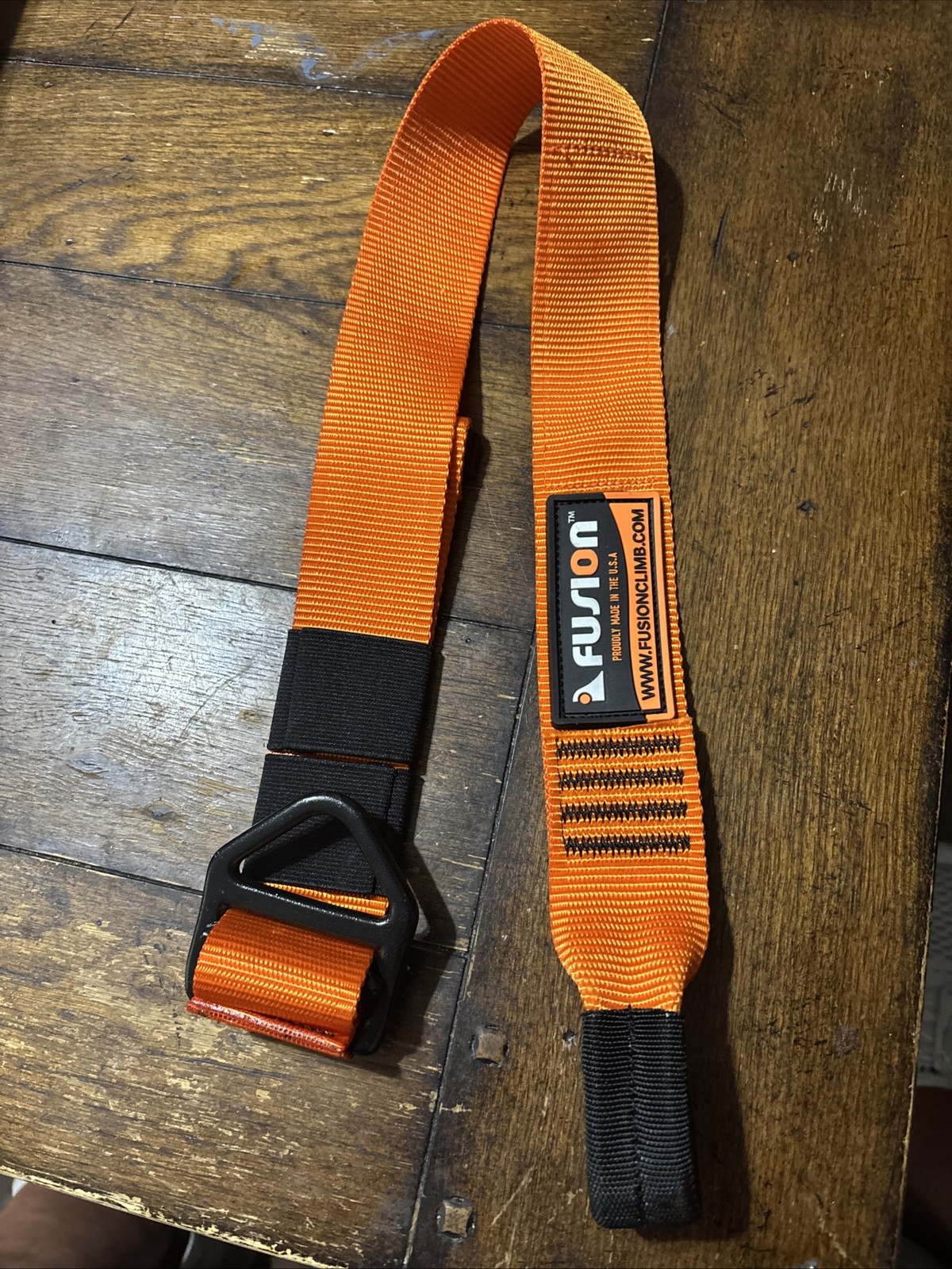 Fusion Adjustable Lanyard Orange,30 INCHES (TZP-16-3-30- ORG ) Up To 310 Lbs
