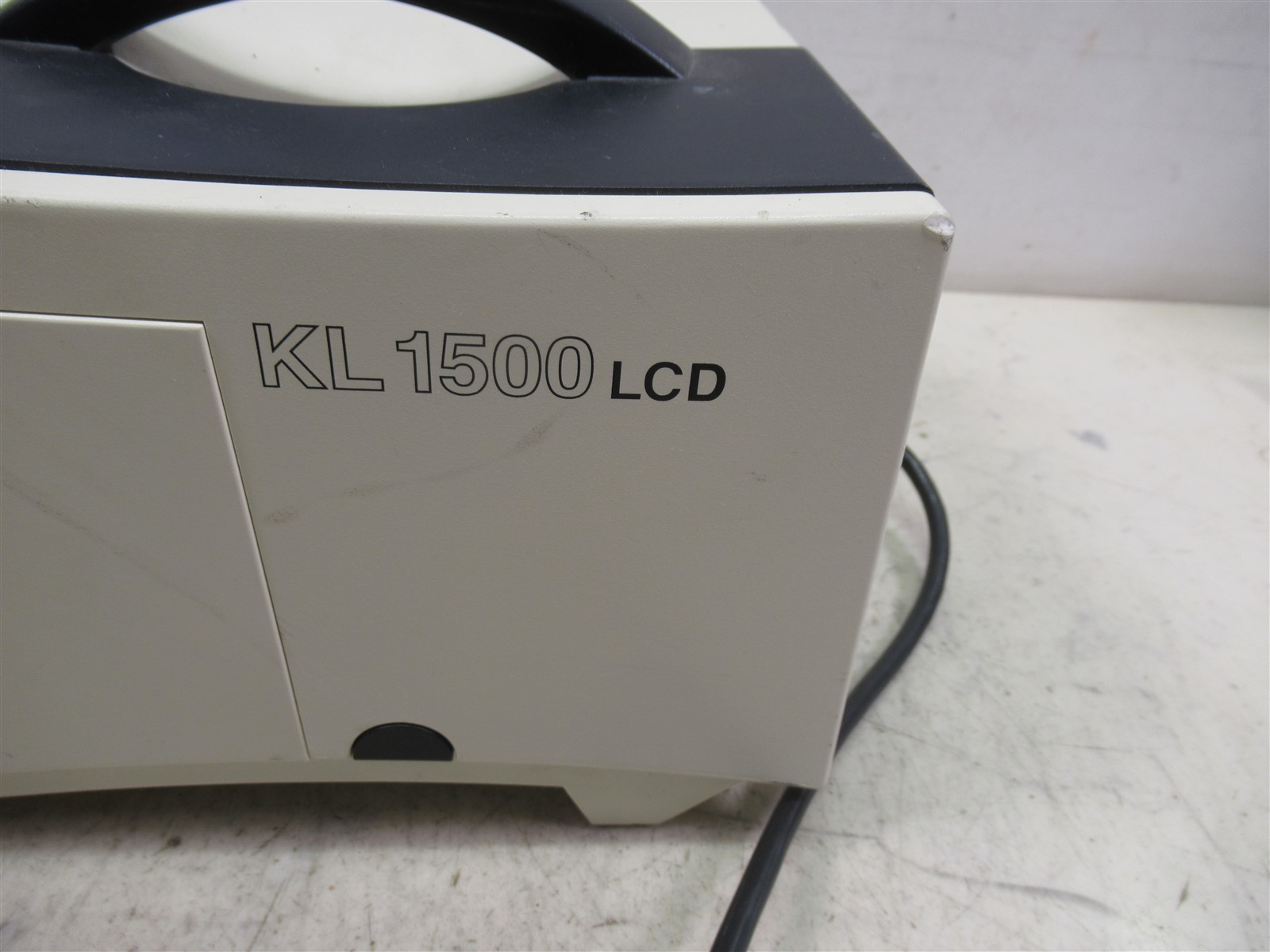 Schott KL-1500 LCD Dual Fiber Optic Light Source High-Intensity Microscopy