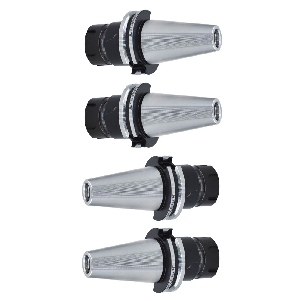 8 Pack Chucks Tool Holder Set CAT40-ER25 Collet Chucks W. 2.76″ Long Gage Length
