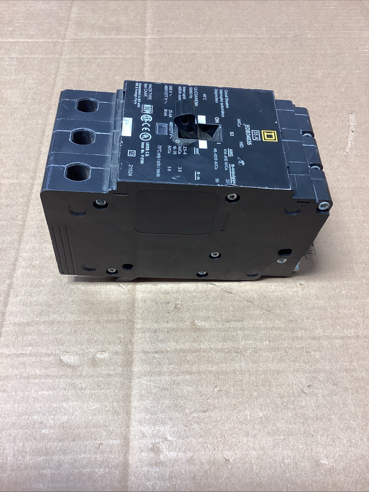 Square D EDB34035 NOB