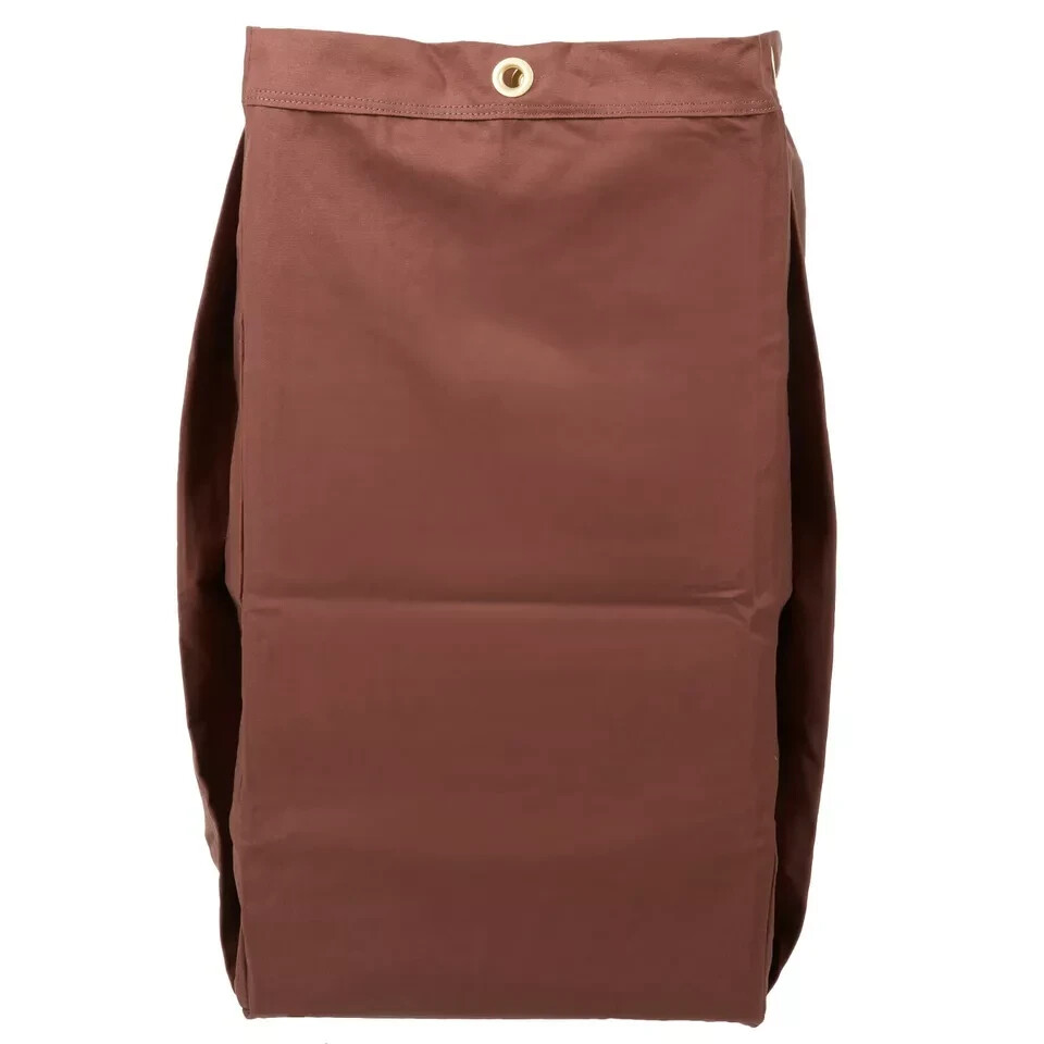 Rubbermaid 1966887 30 G. Brown High Capacity Vinyl-Lined Canvas Housekeeping Bag