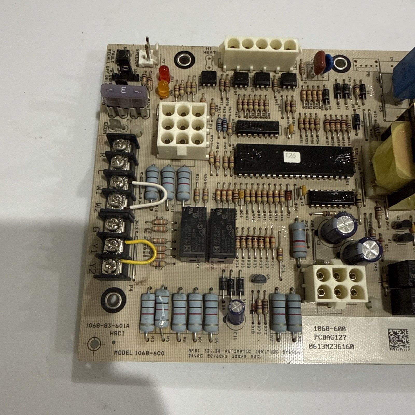Goodman Amana PCBAG127 Furnace Control Circuit 1068-600 used
