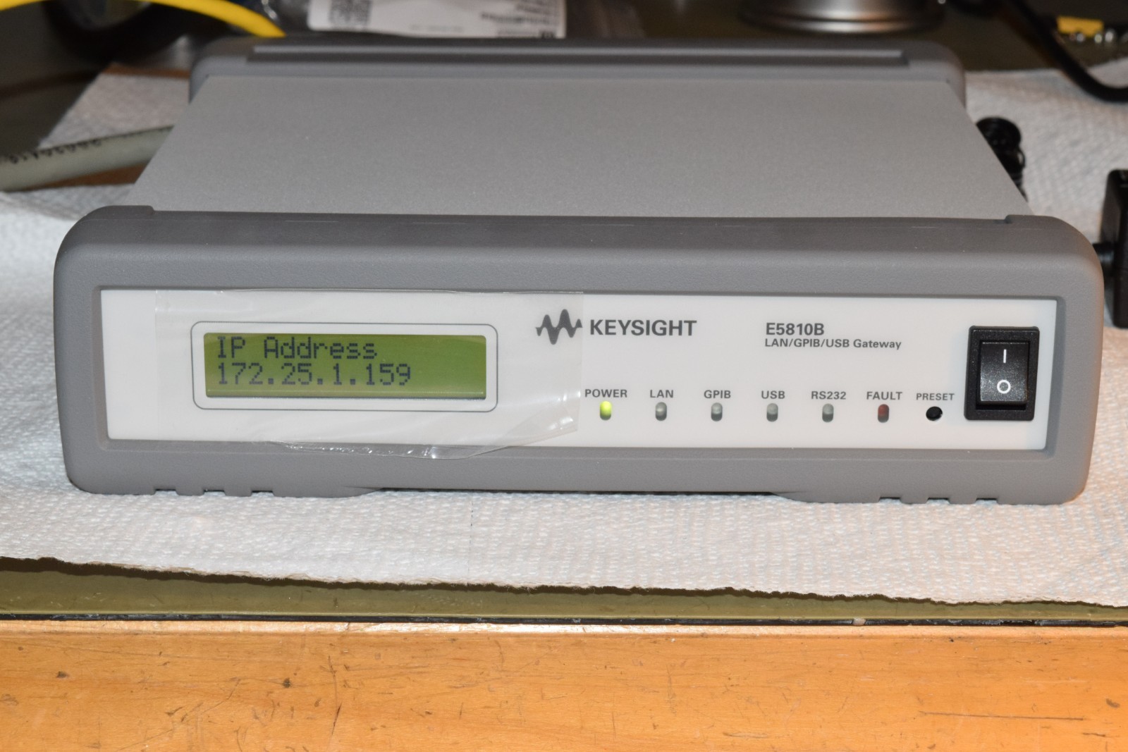 Keysight E5810B GPIB HPIB Serial USB Ethernet IP Gateway Converter + 1 Yr Wrty